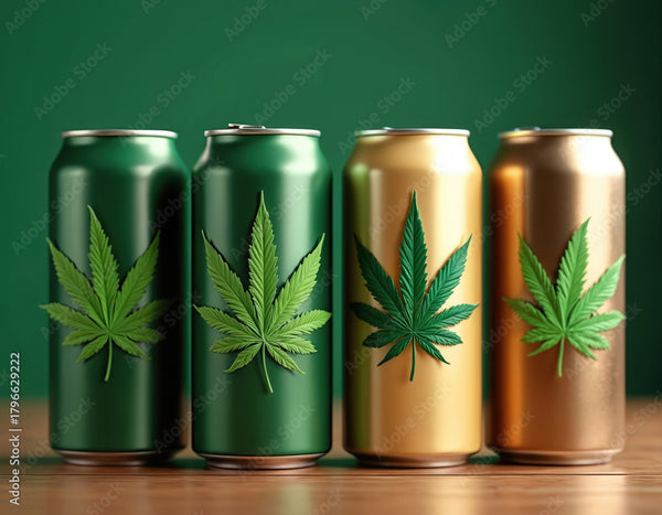 Hemp Sparkling Water — 4 Pack